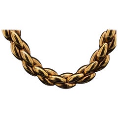 Cartier 18 Karat Yellow Gold Necklace