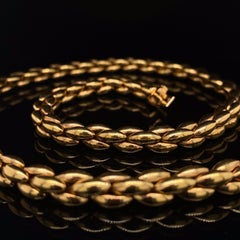 Cartier 18 Karat Yellow Gold Necklace