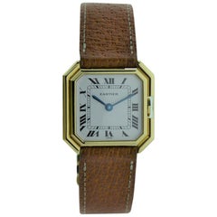 Vintage Cartier 18 Karat Yellow Gold Tank Centure