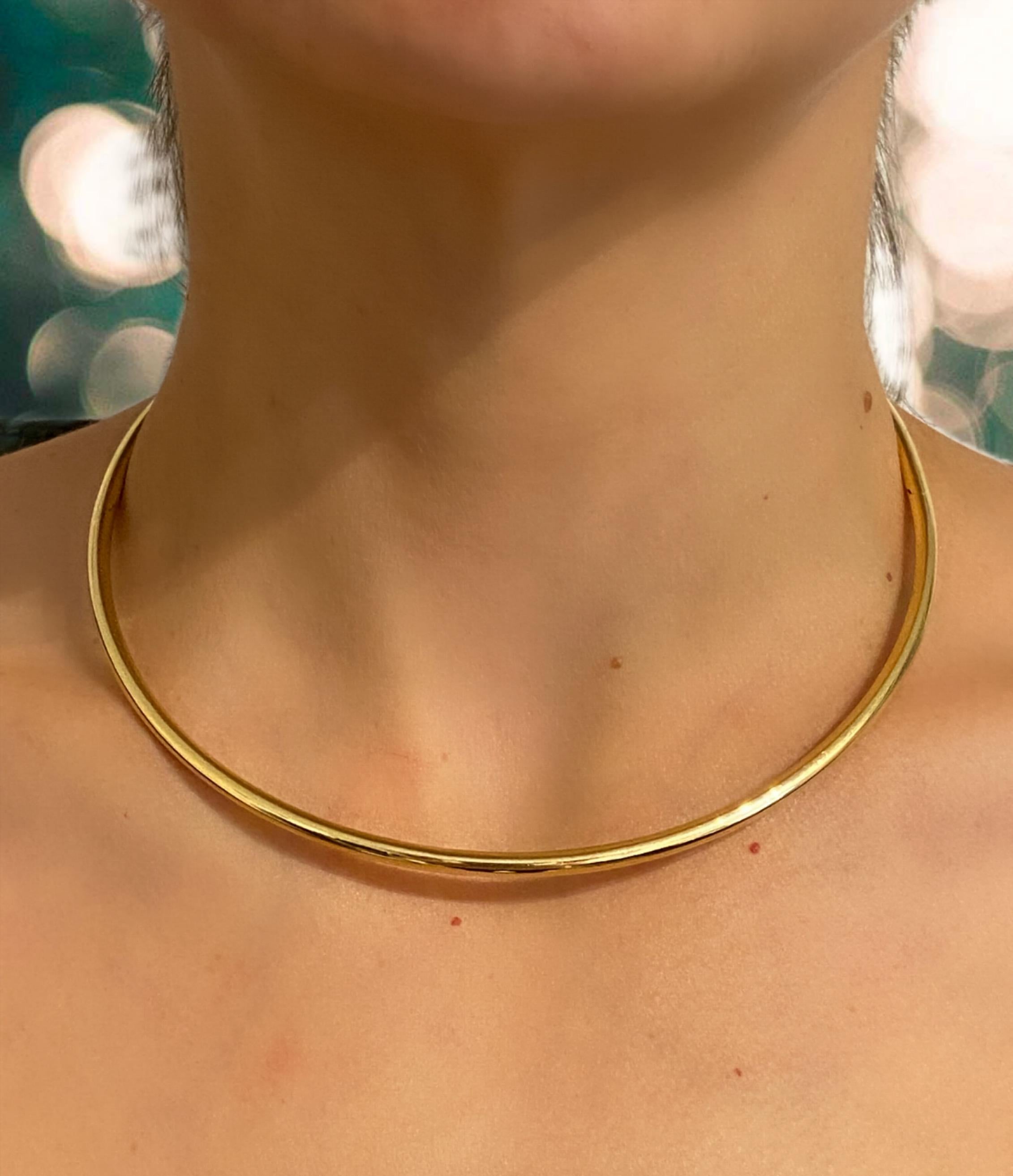 Cartier 18 Karat Yellow Gold Toucher de Bois Trinity Collar & Pendant For Sale 4