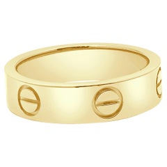 Cartier 18 Karat Yellow Love Band