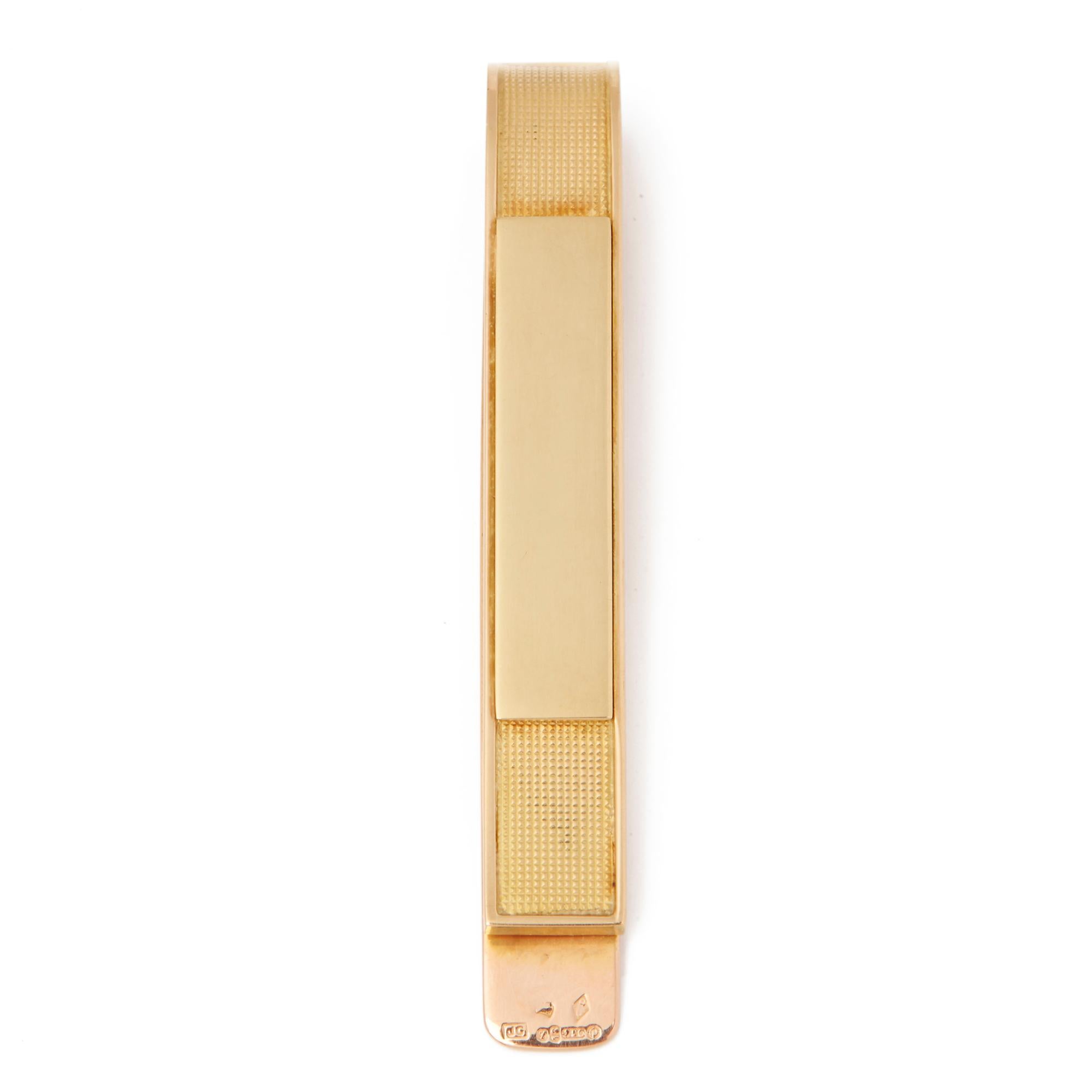 Men's Cartier 18 Karat Yellow & Rose Gold Vintage Tie Pin
