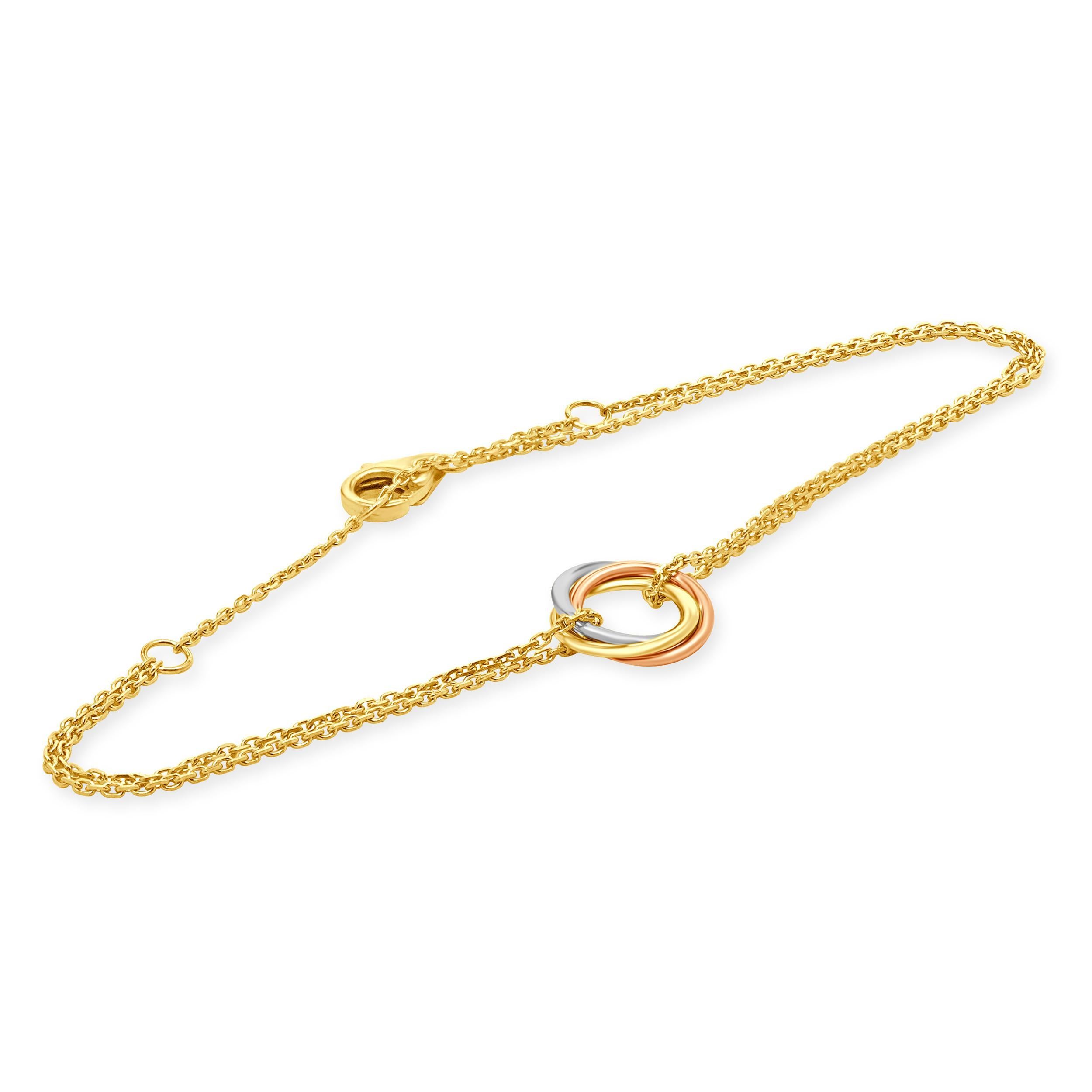 Designer: Cartier
Material: 18K yellow, white & rose gold
Serial # YL1XXX


Complete with original box and papers

220-303