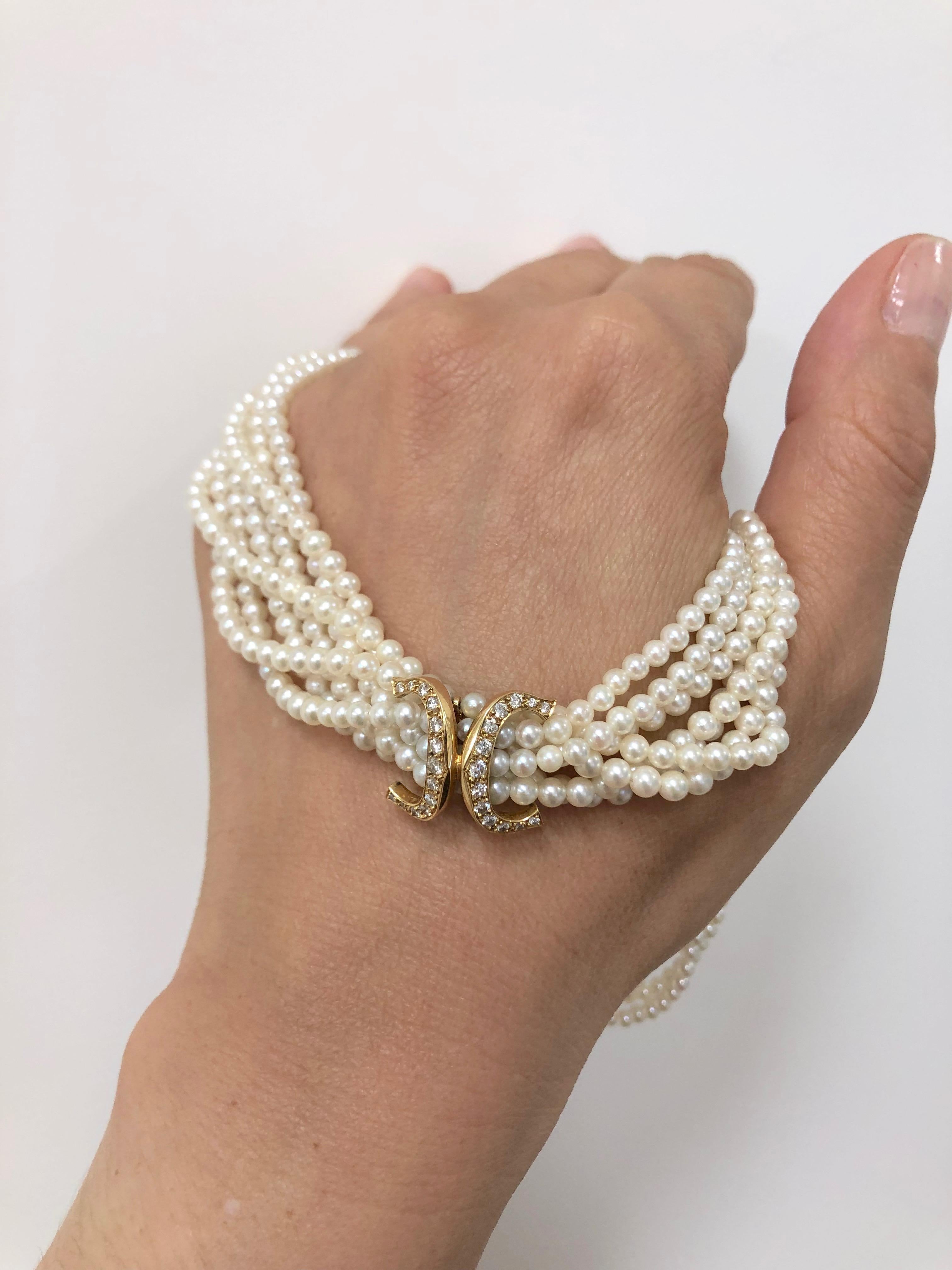 cartier pearls necklace