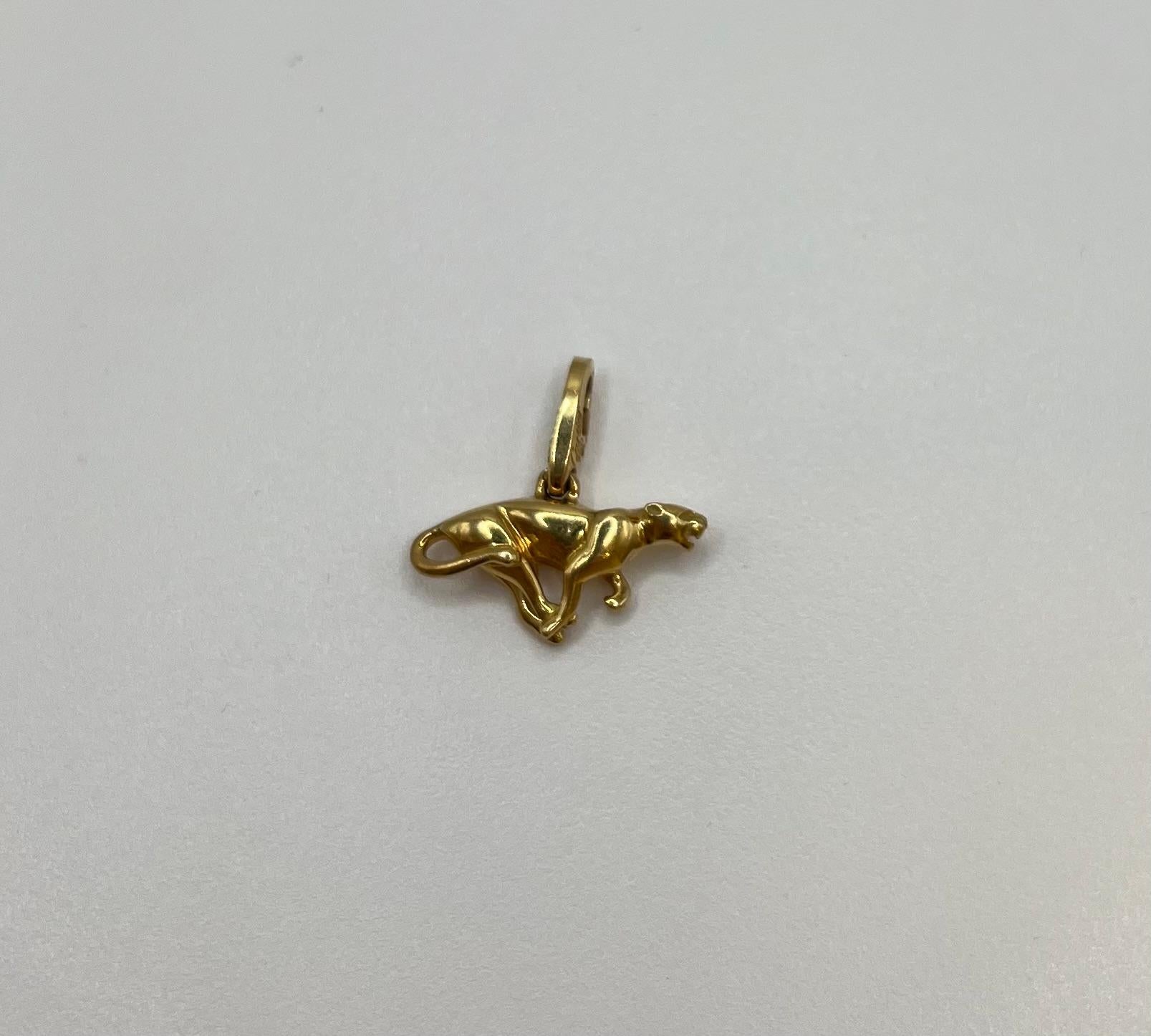 panthère cartier pendentif or prix
