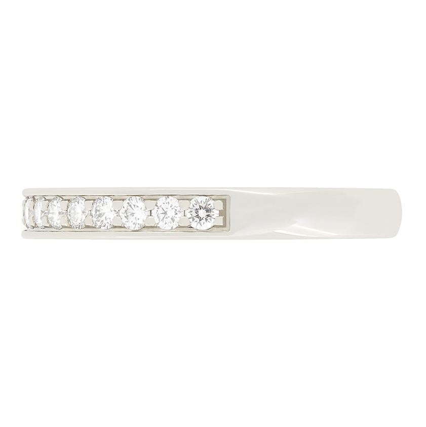 Women's Cartier ‘1895’ 0.27ct Diamond Wedding Band For Sale
