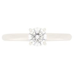 Anello solitario con diamante Cartier '1895' da 0,40 carati.