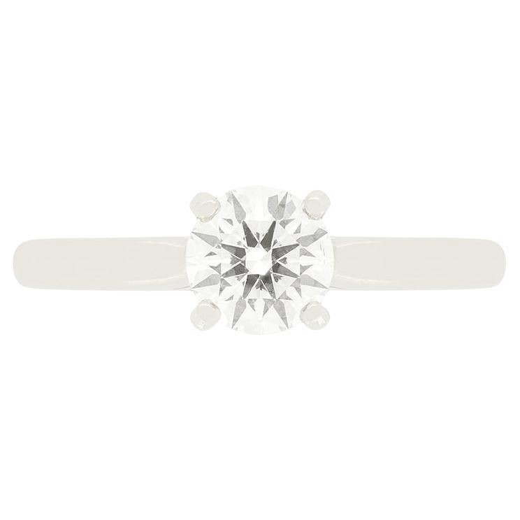 Cartier ‘1895’ 0.50ct Diamond Solitaire Ring For Sale