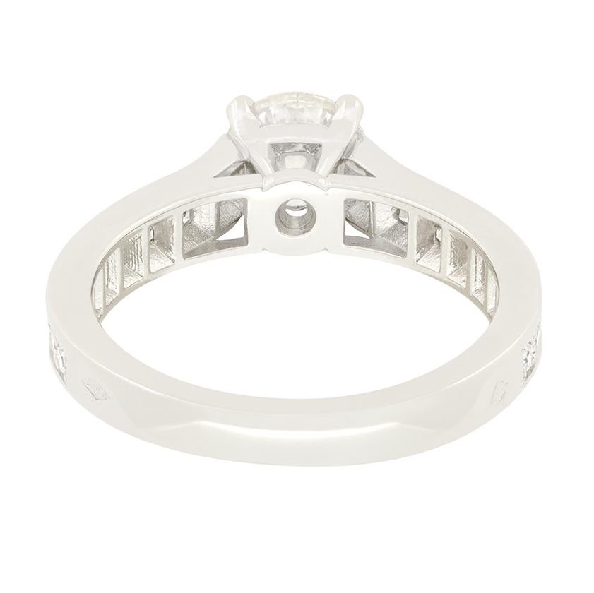Cartier '1895' 0,76ct Diamant Solitär Ring (Brillantschliff)