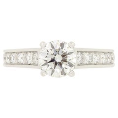Cartier '1895' 0,76ct Diamant Solitär Ring