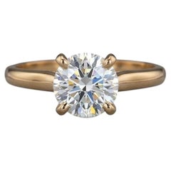 Cartier 1895 1,9 Karat Solitär Diamant Verlobungsring