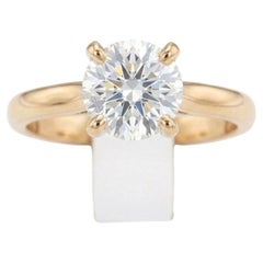 Cartier 1895 1,9 Karat Solitär Diamant Verlobungsring