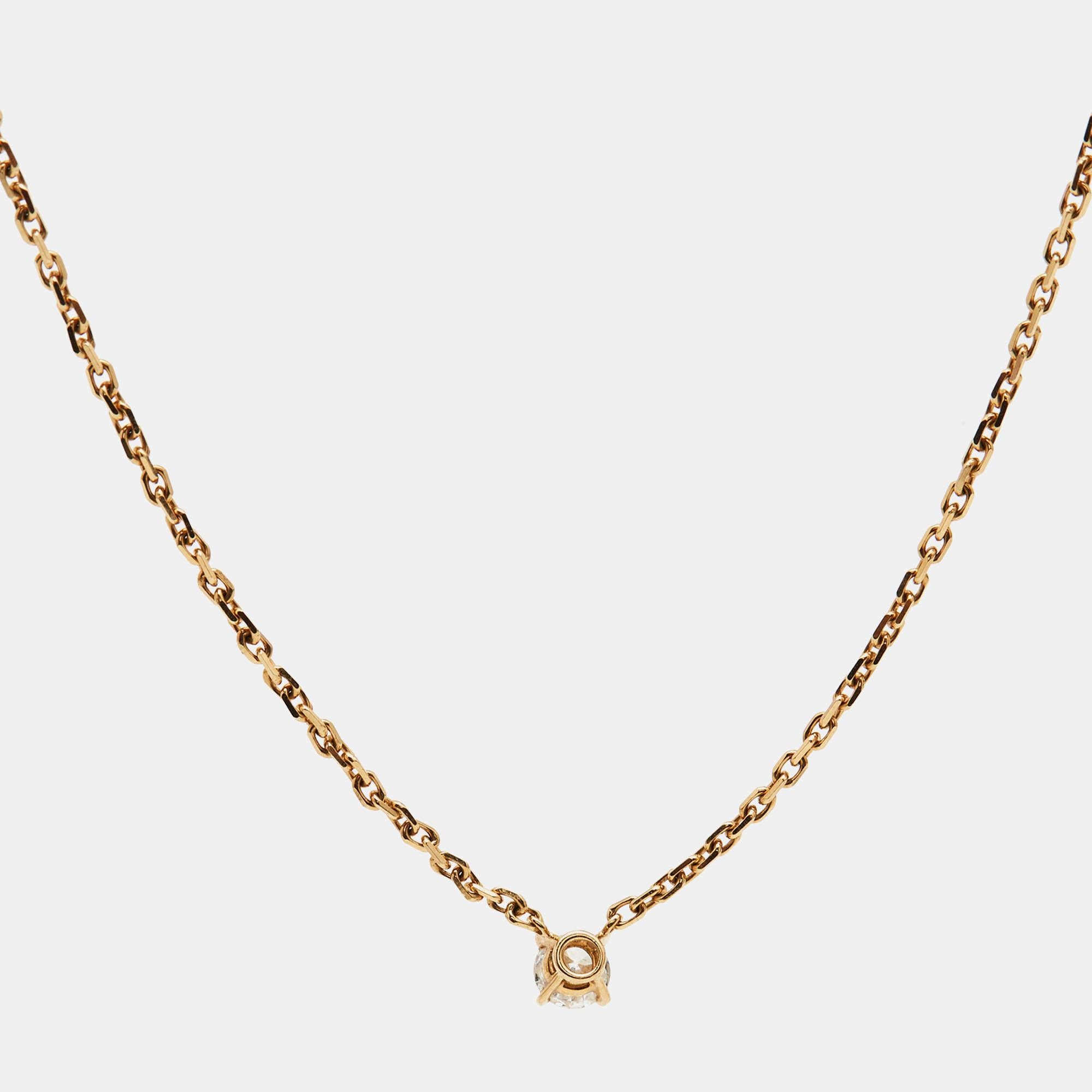 cartier gold necklace