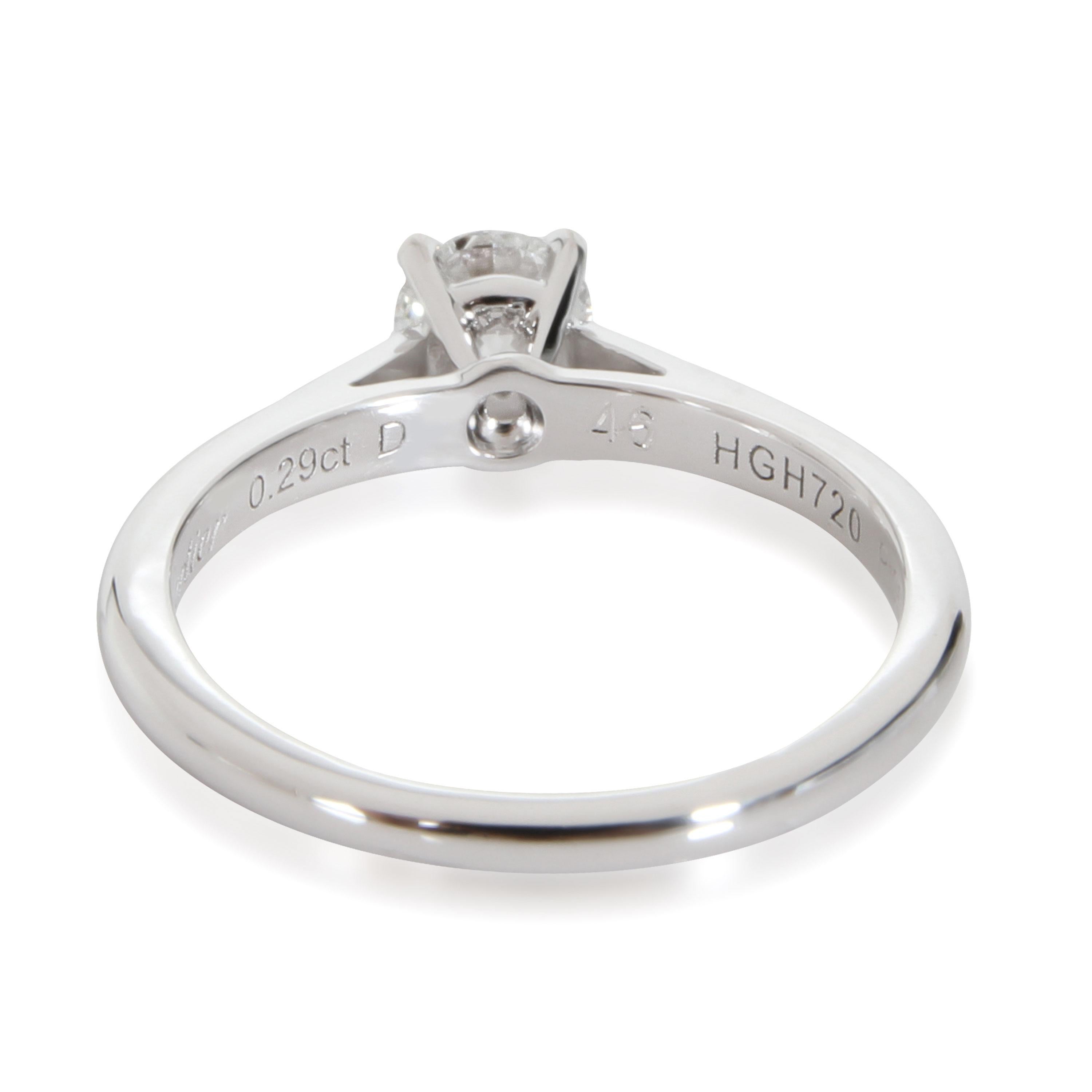 Cartier 1895 Diamond Engagement Ring in Platinum D VVS1 0.29 CTW

PRIMARY DETAILS
SKU: 112139
Listing Title: Cartier 1895 Diamond Engagement Ring in Platinum D VVS1 0.29 CTW
Condition Description: Retails for 3,250 USD. In excellent condition and