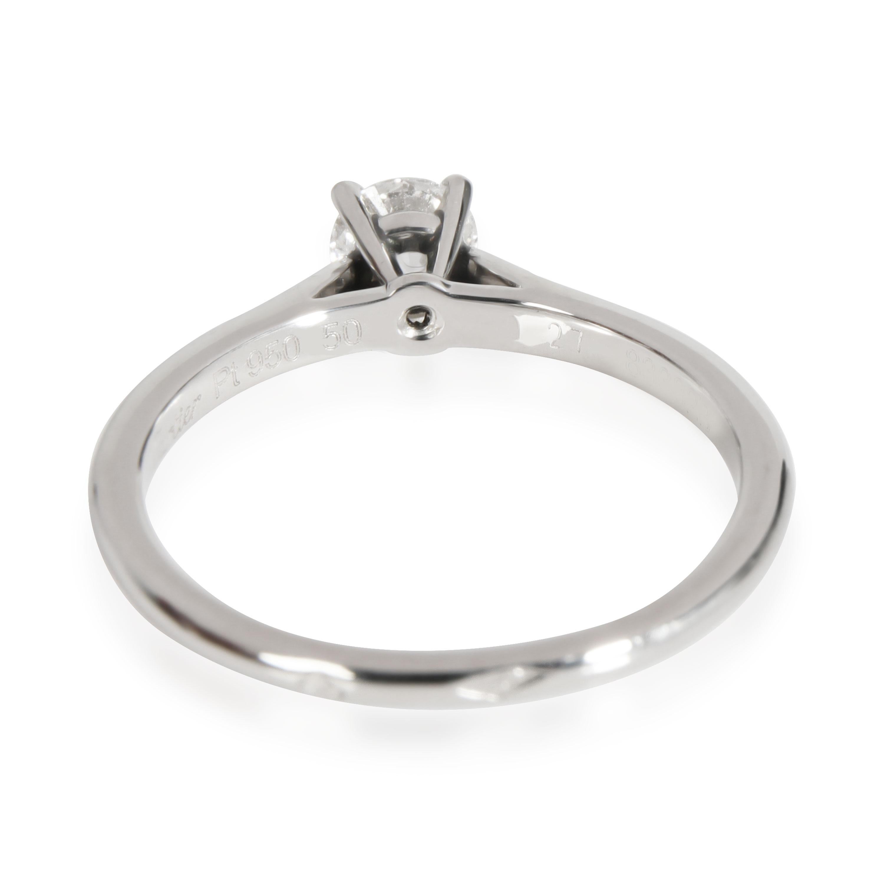 
Cartier 1895 Diamond Engagement Ring in Platinum Platinum E VVS2 0.27 CTW

PRIMARY DETAILS
SKU: 111609
Listing Title: Cartier 1895 Diamond Engagement Ring in Platinum Platinum E VVS2 0.27 CTW
Condition Description: Retails for 2750 USD. In