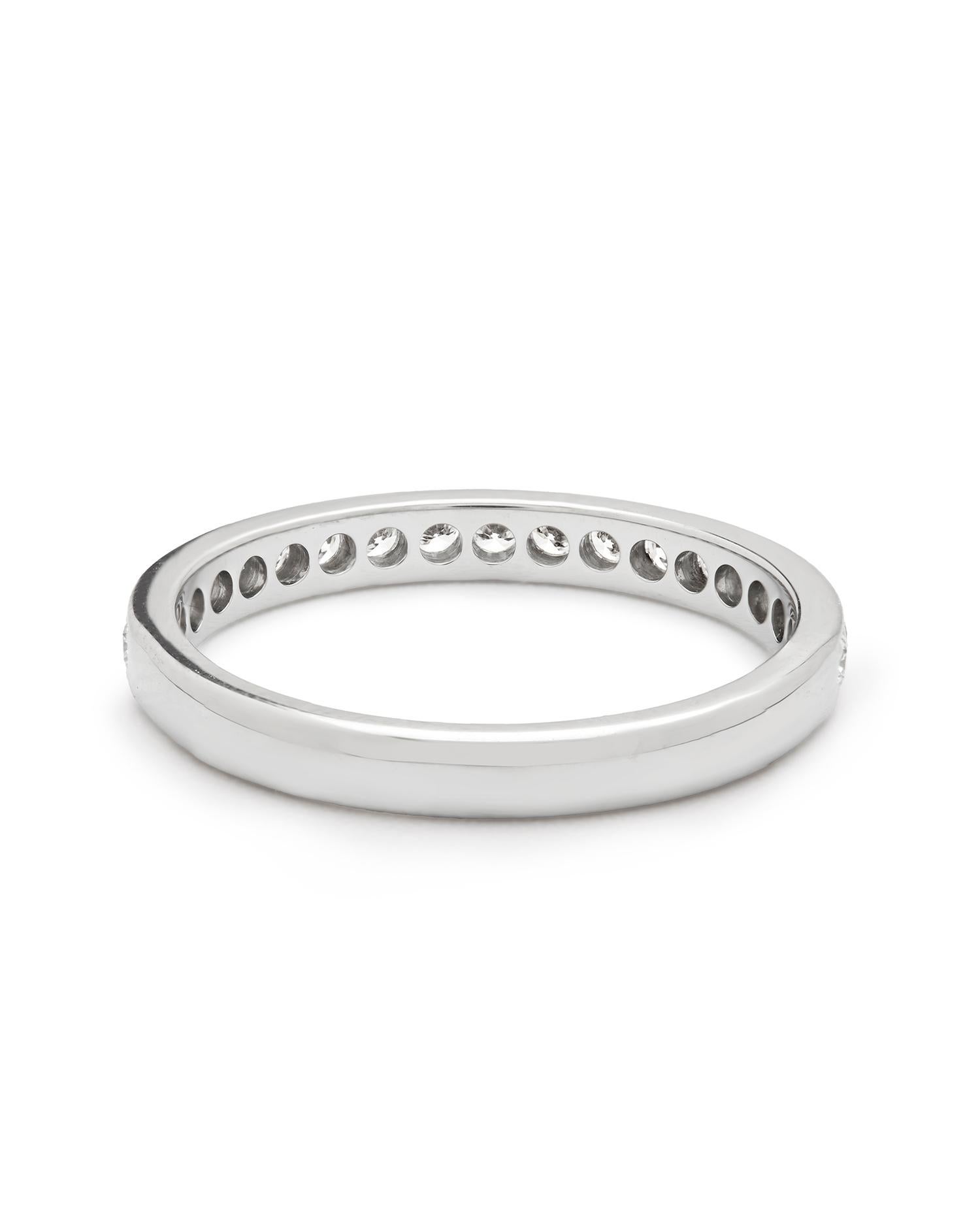 Taille brillant Bague Cartier 1895 diamant B4071452 en vente