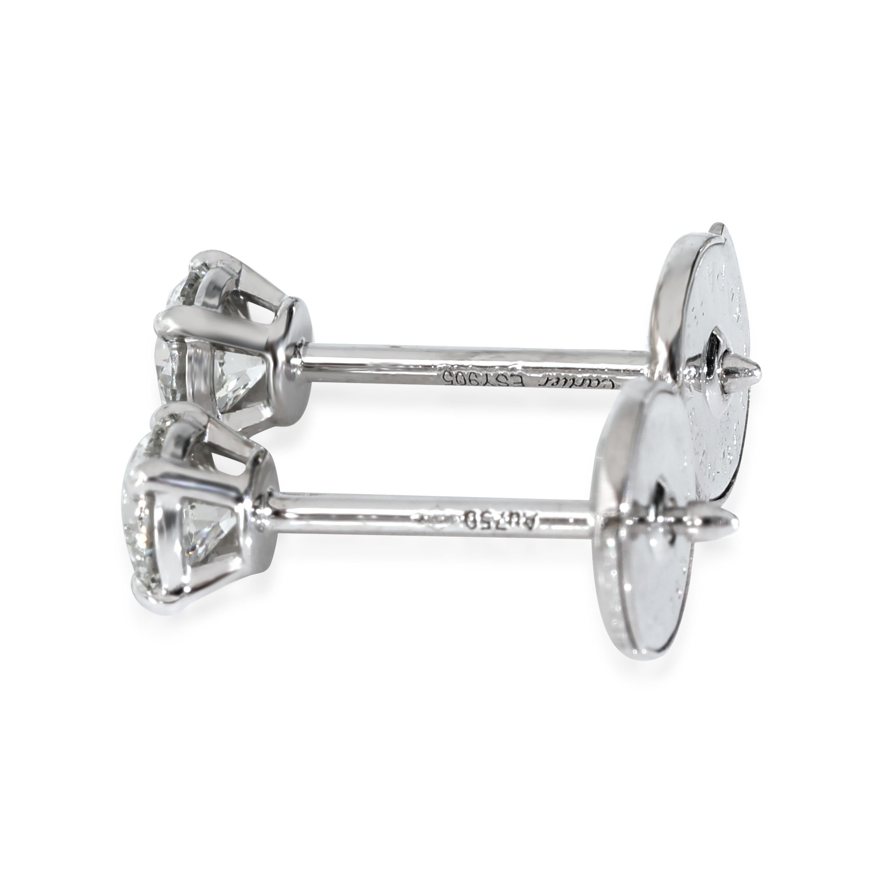 Cartier 1895 Diamond Solitaire Earring, .46 Ctw. H VS1

PRIMARY DETAILS
SKU: 144944
Listing Title: Cartier 1895 Diamond Solitaire Earring, .46 Ctw. H VS1
Brand: Cartier
Collection/Series: 1895
Metal Type: White Gold
Metal Purity: 18k
Pre-Owned