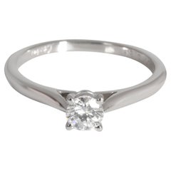 Cartier 1895 Diamond Solitaire Engagement Ring in Platinum F VVS1 0.25 CTW