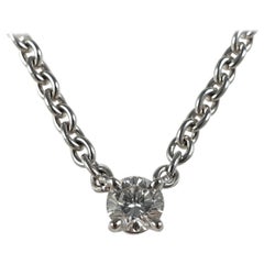 Cartier 1895 Diamond Solitaire Necklace