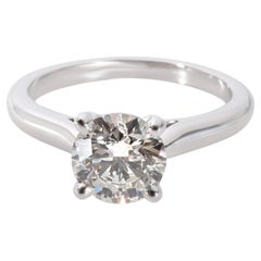 Cartier 1895 Diamond Solitaire Ring in Platinum G VS1 1.20 CTW