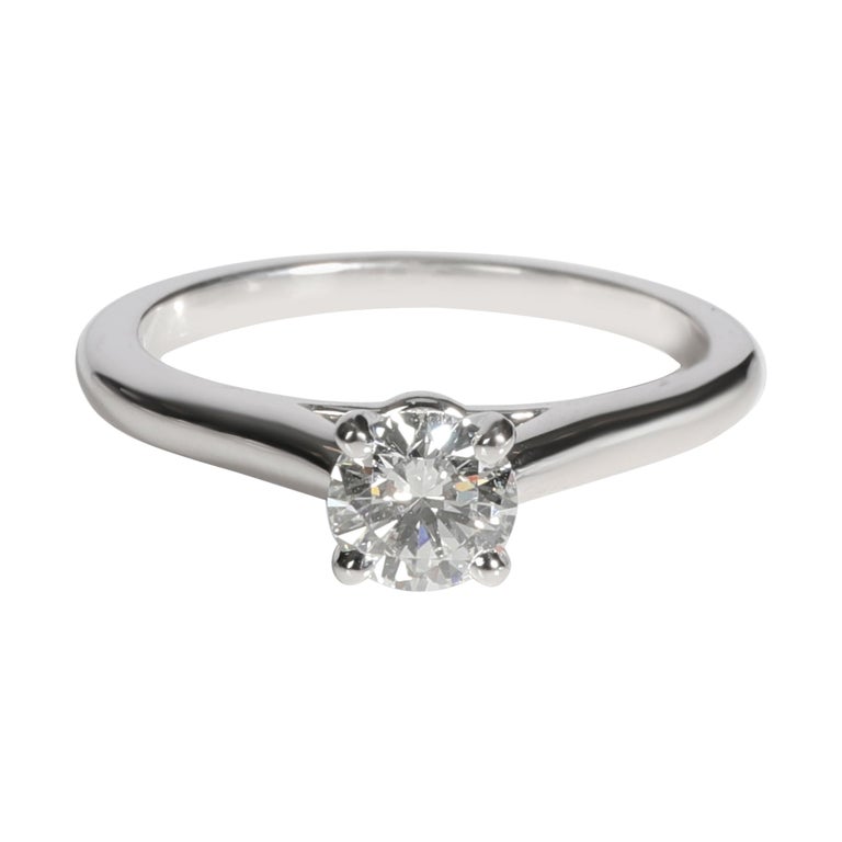 Cartier 1895 Diamond Solitaire Ring in Platinum GIA Certified G VVS2 0.38  CTW For Sale at 1stDibs | cartier solitaire 1895 0.5 carat price, cartier  solitaire ring price, 1895 cartier engagement ring