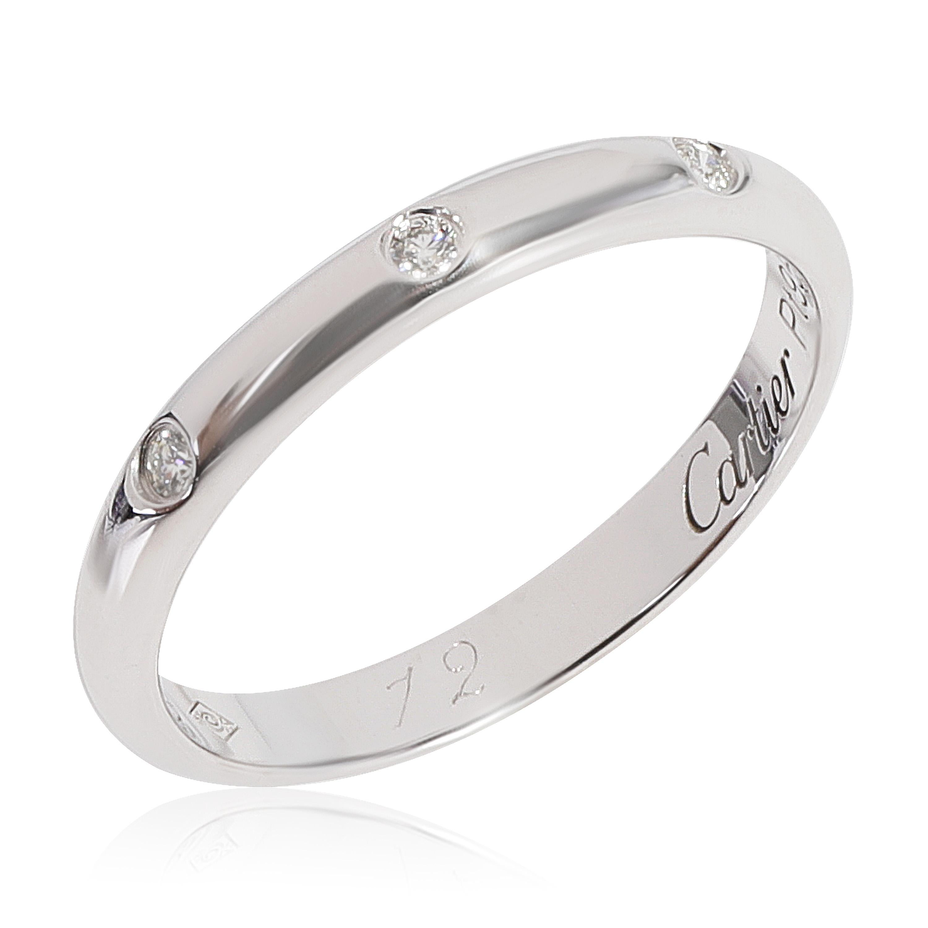Cartier 1895 Diamond Wedding Band in Platinum 0.03 CTW

PRIMARY DETAILS
SKU: 117543
Listing Title: Cartier 1895 Diamond Wedding Band in Platinum 0.03 CTW
Condition Description: Retails for 1740 USD. In excellent condition and recently polished. Ring