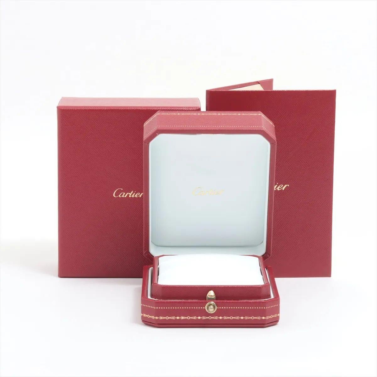 Cartier 1895 Diamond Wedding Ring Yellow Gold For Sale 3