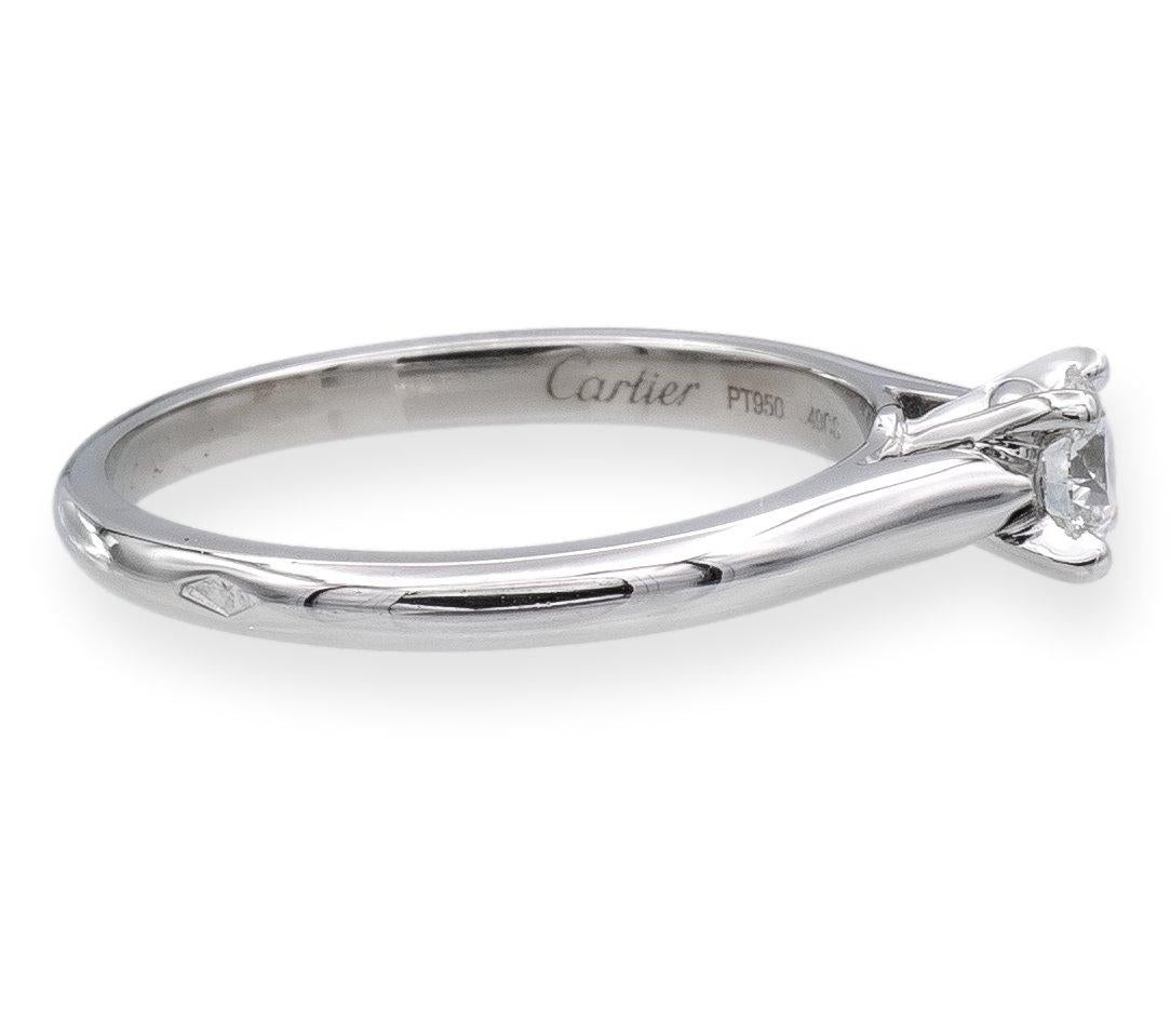 cartier solitaire ring