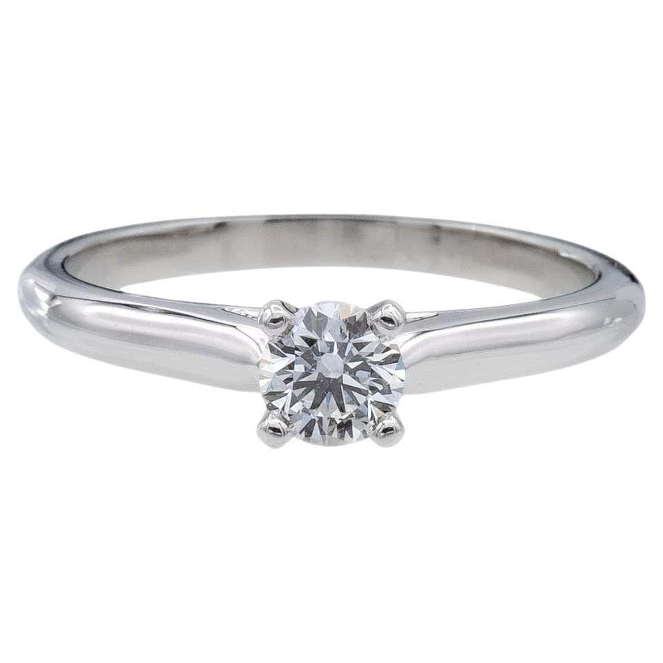 Cartier 1894 Solitaire Diamond Engagement Ring in Platinum, G VS2 For ...