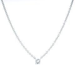 Cartier 1895 Round Diamond Solitaire Necklace DVVS2