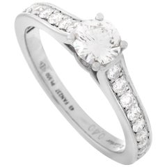 Bague Cartier 1895 Solitaire Platine Diamant 0::40 Carat