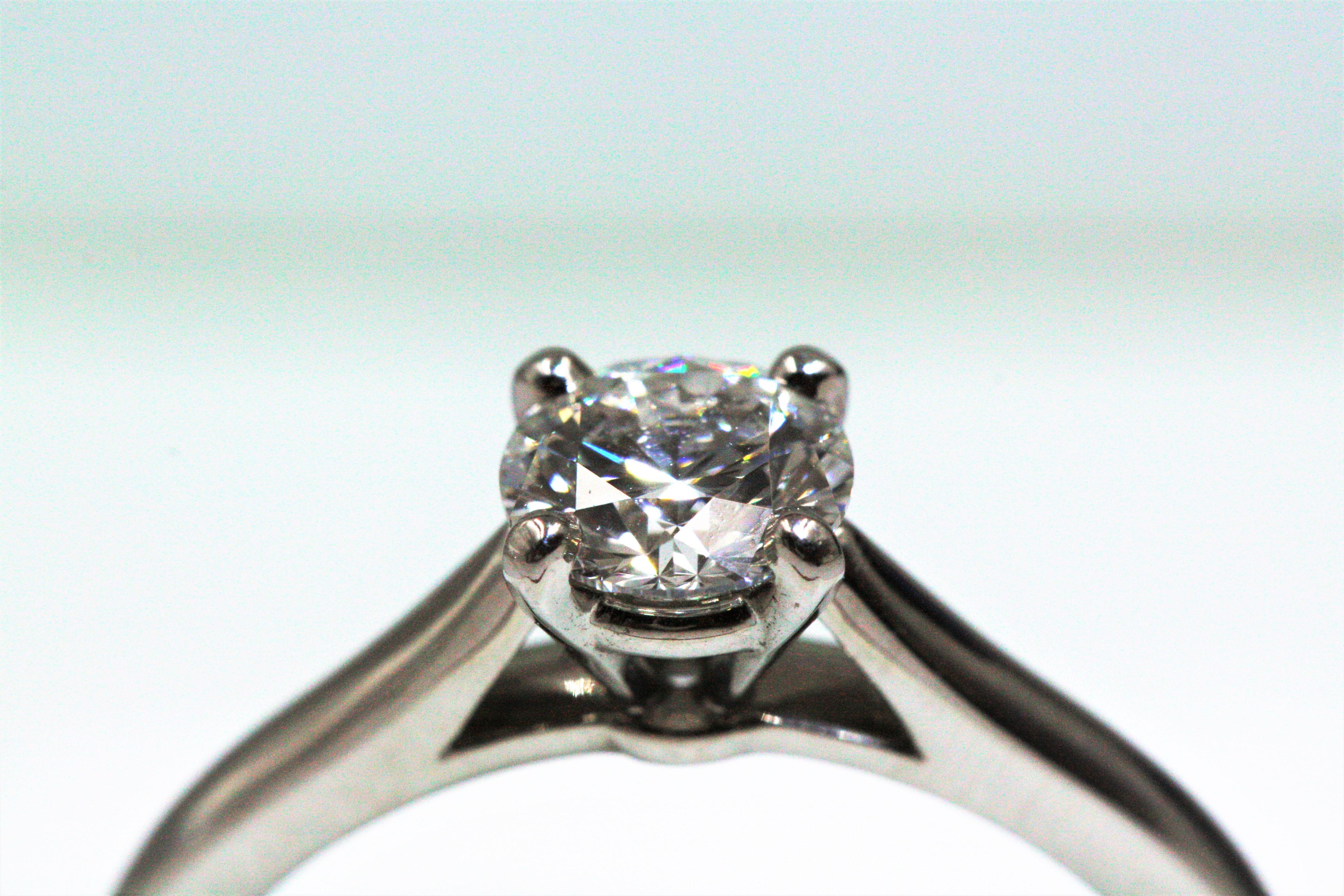 cartier 1895 engagement ring price