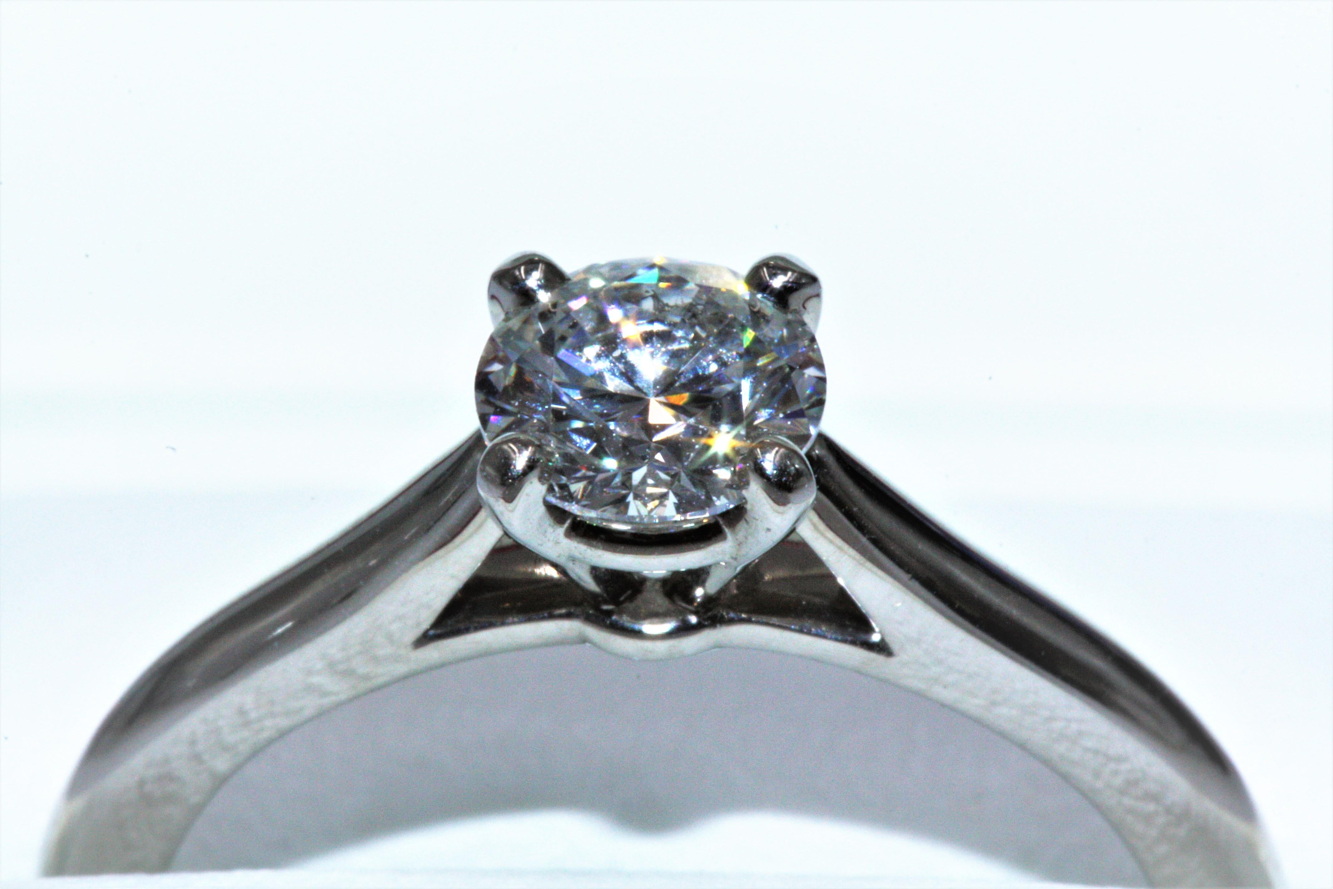 cartier 1895 solitaire ring price
