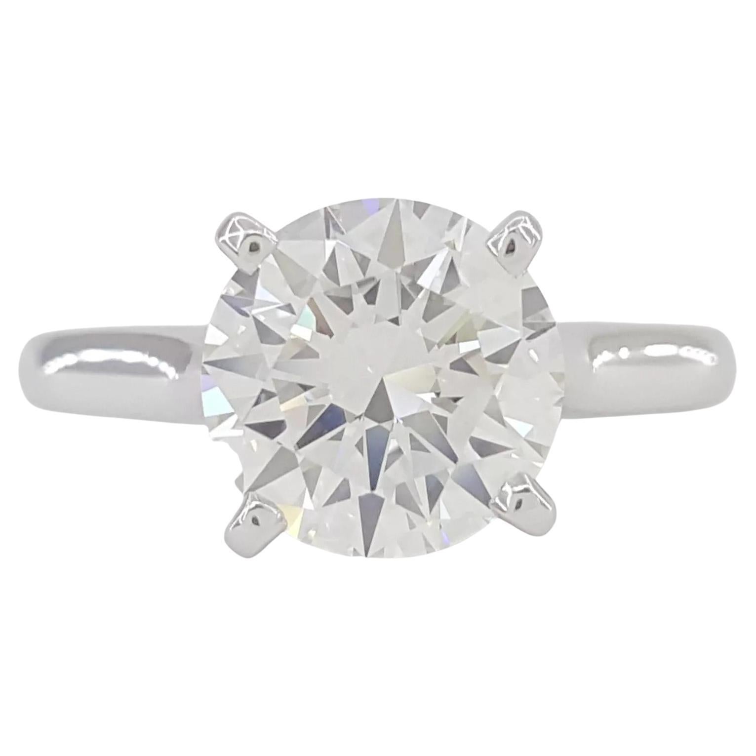 Cartier 1895 Solitaire Platinum Engagement Ring