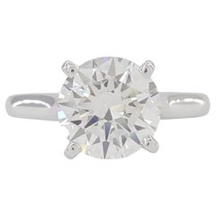 Cartier 1895 Solitaire Platinum Engagement Ring
