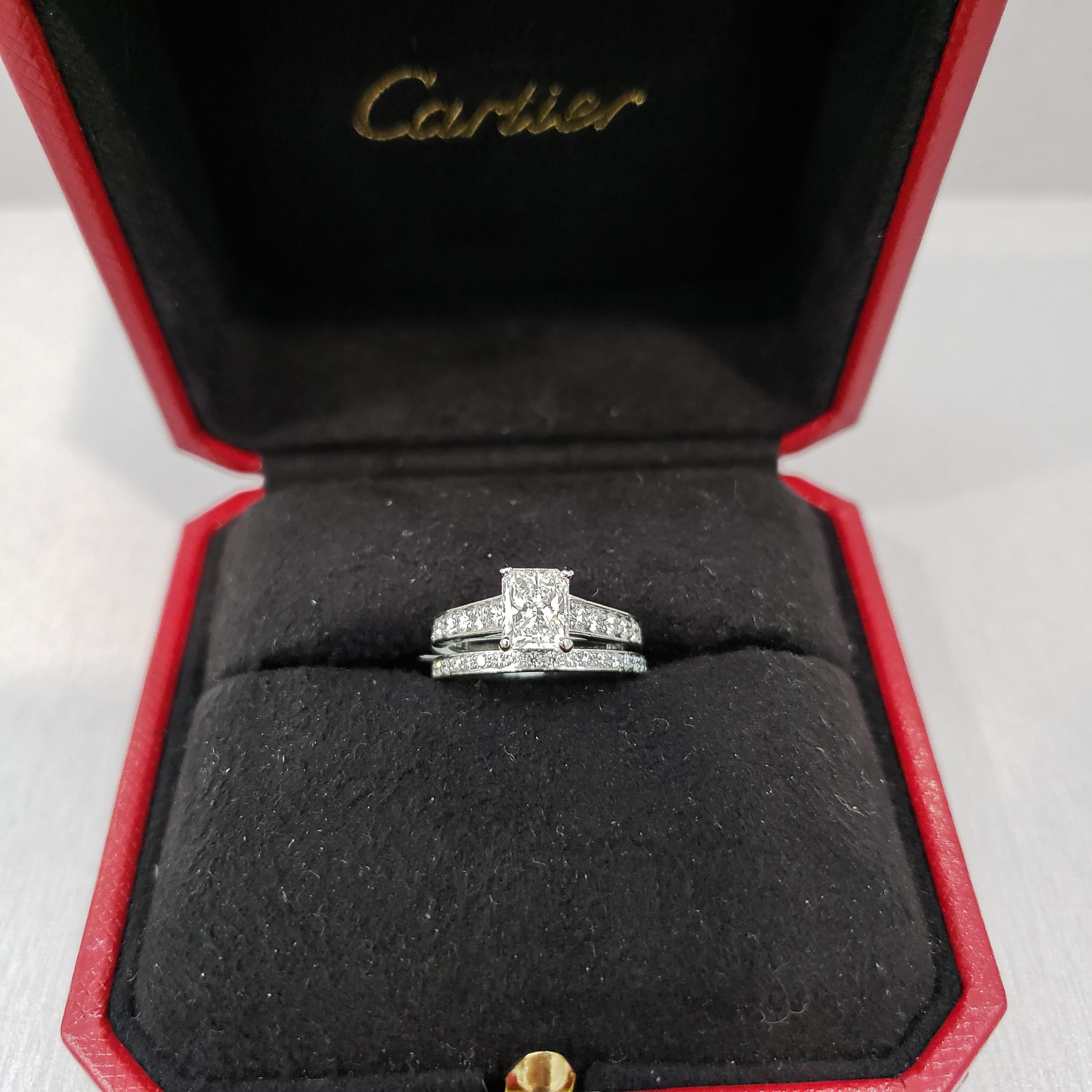 Cartier 1895 Solitaire Radiant Cut 