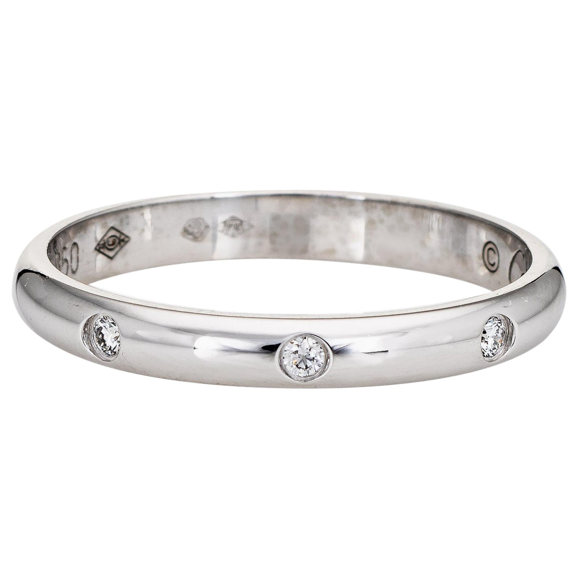 cartier platinum wedding band