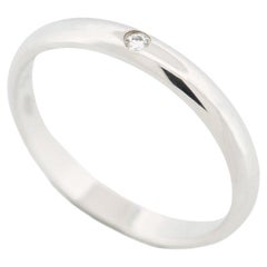 Cartier 1895 Wedding Band Diamond Ring 49 PT950