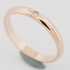 Cartier 1895 Wedding Band Diamond Ring 53 PG