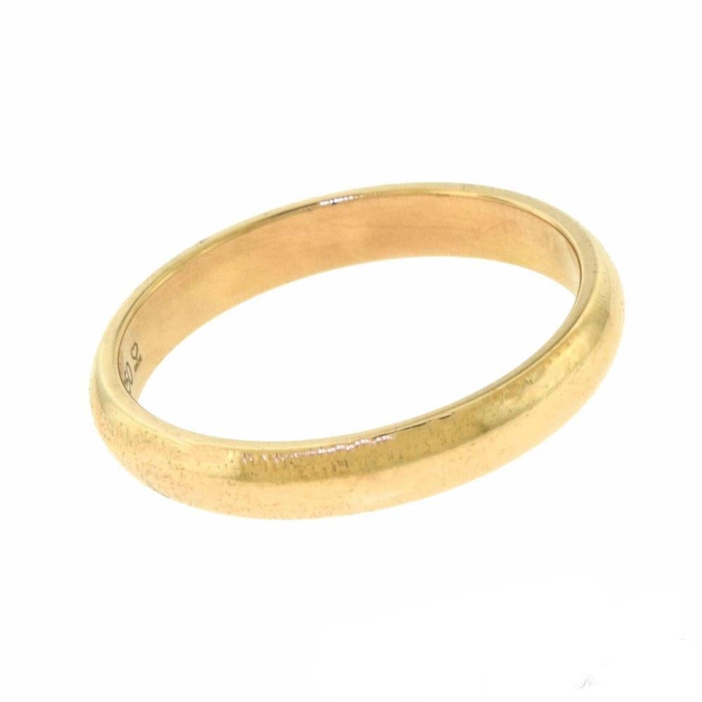 Women's or Men's Cartier 1895 Wedding Band in 18 Karat Rose Gold