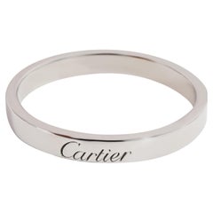 Cartier 1895 Wedding Band in Platinum