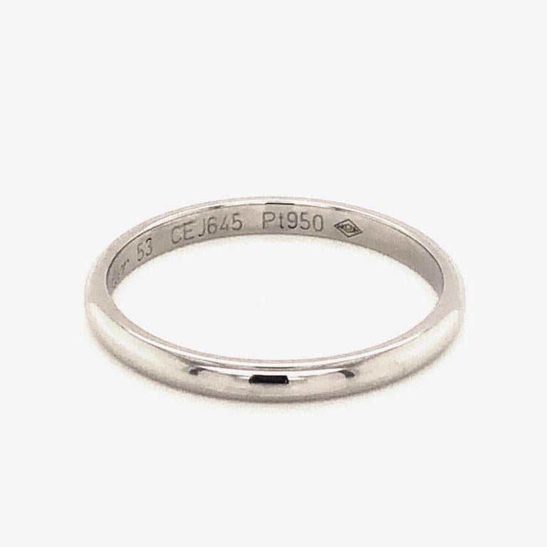 cartier 1895 wedding band history