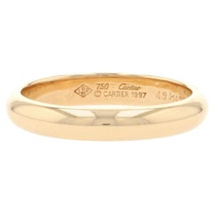 Cartier 1895 Wedding Band Yellow Gold, 18k Designer Ring