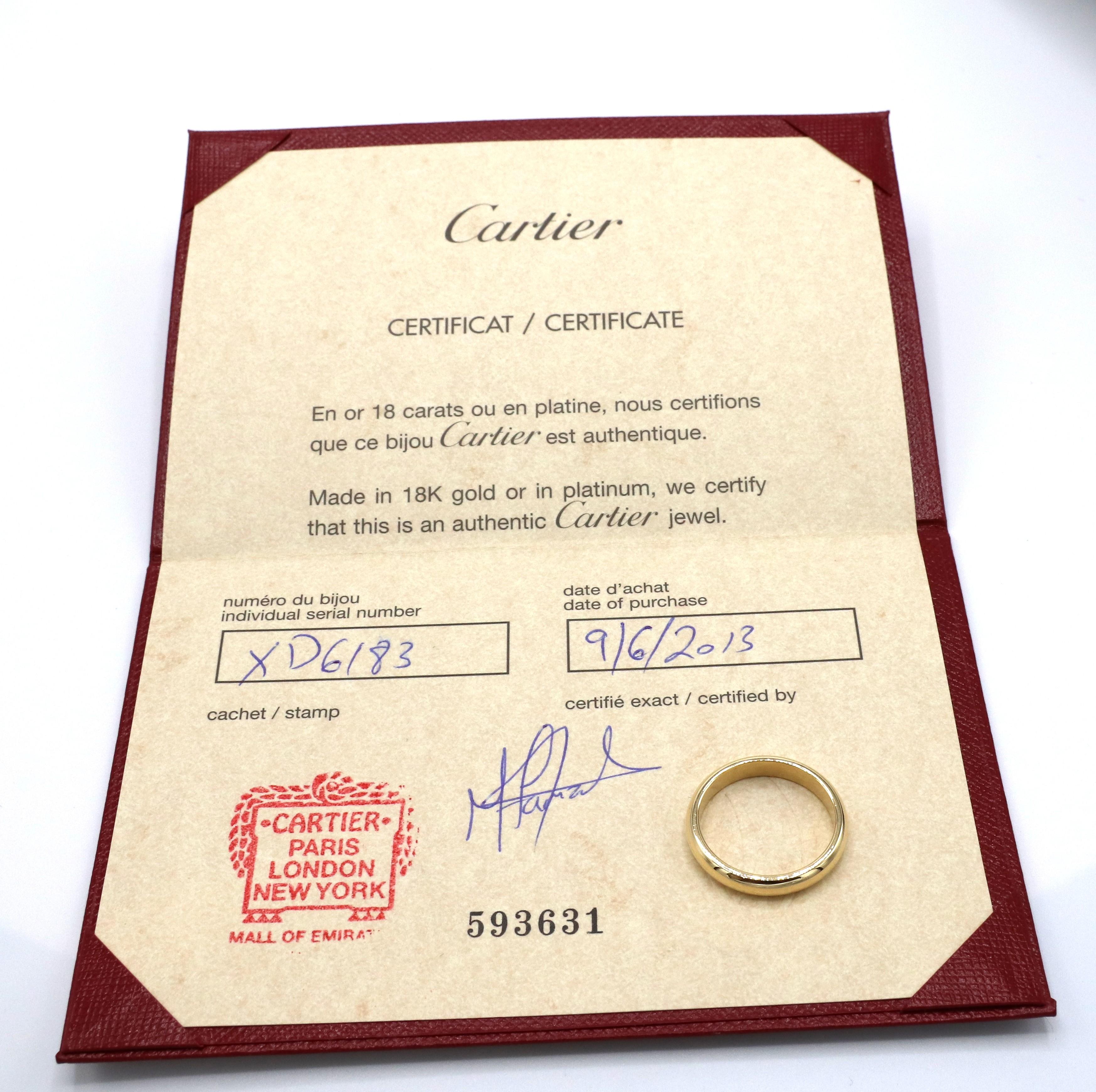 cartier 1895 5mm