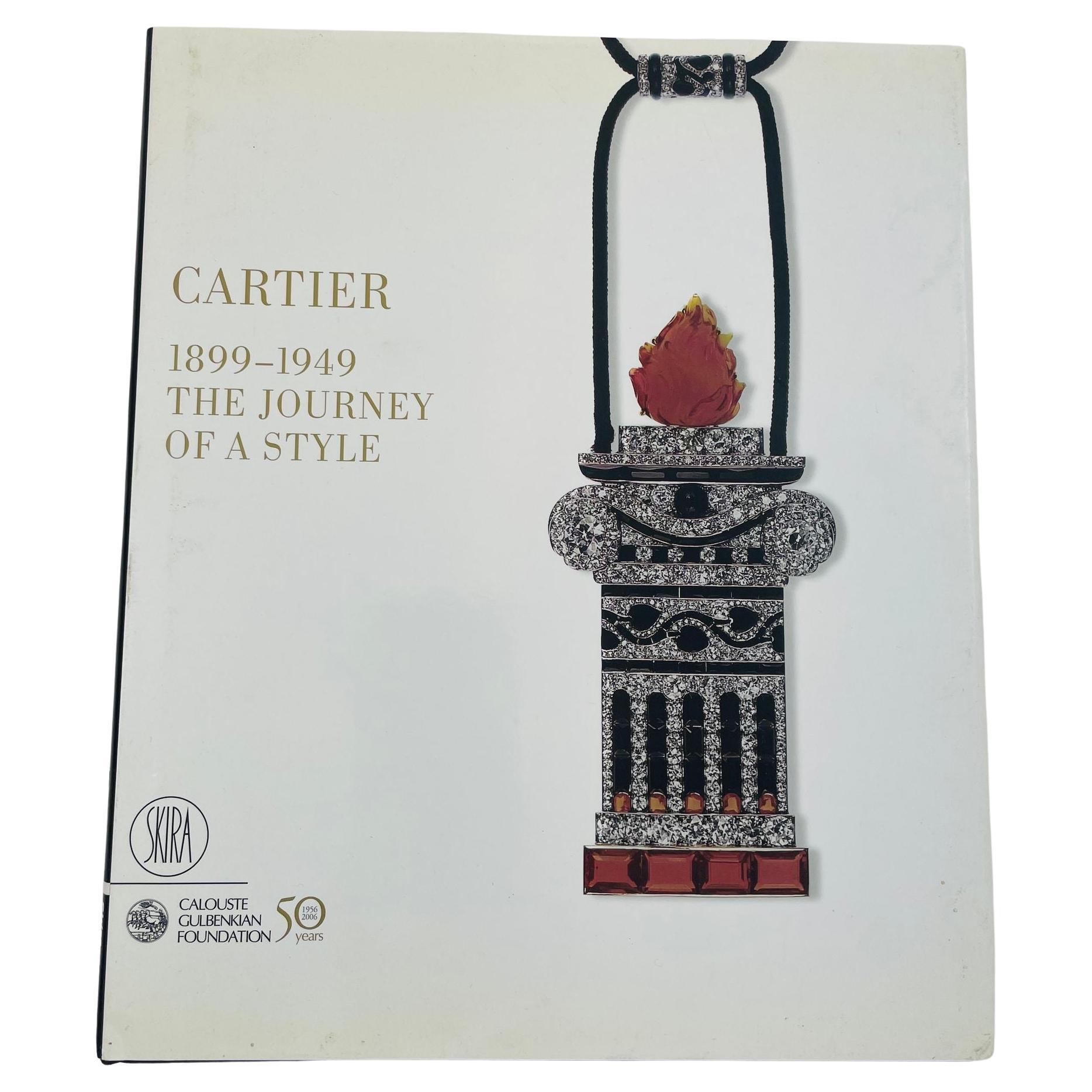 Cartier: 1899-1949, the Journey of a Style by Thierry Coudert Hardcover Book For Sale