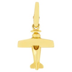 Charme d'avion en or 18ct de Cartier