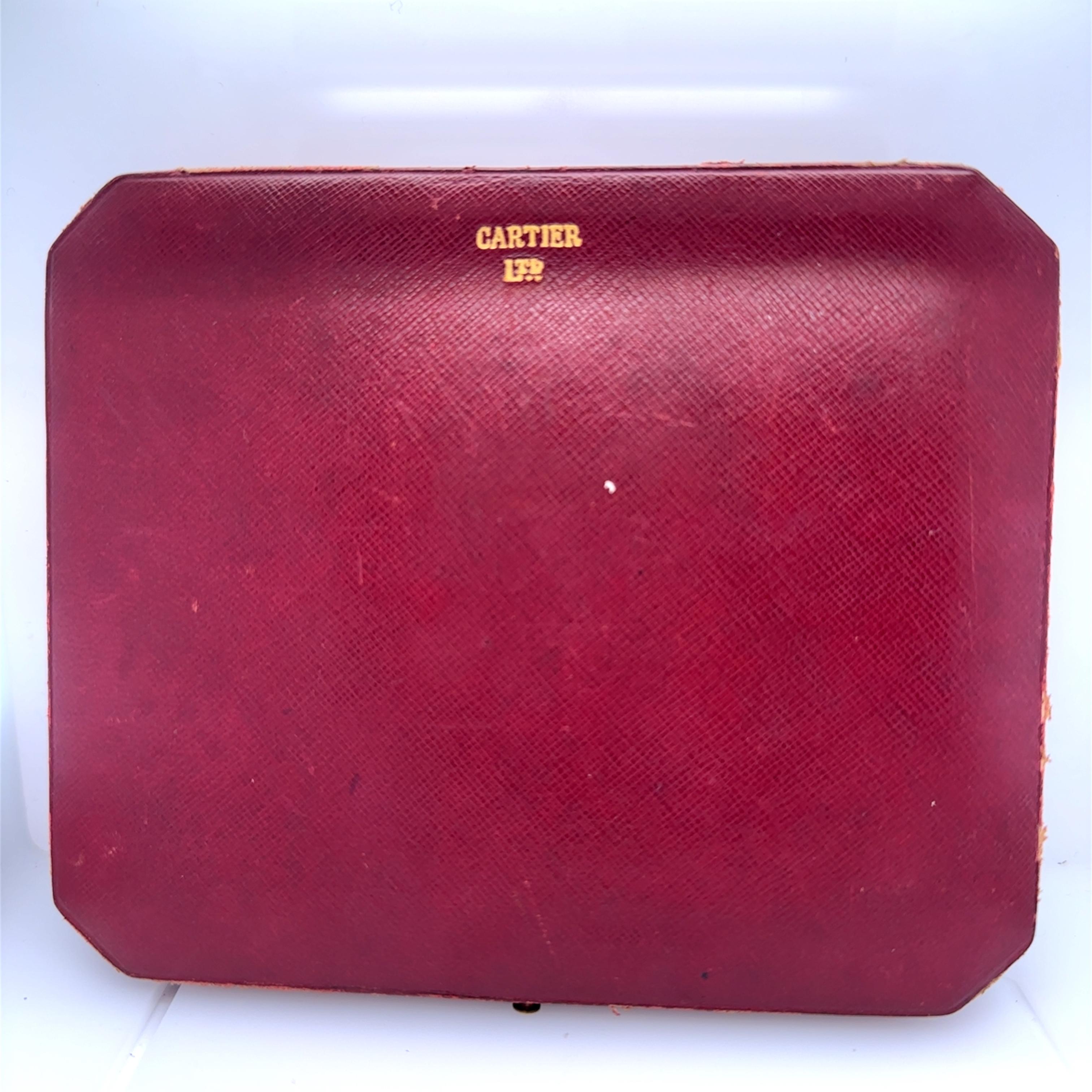 Cartier 18ct Gold and Ruby Cigarette Case 245.18g 4