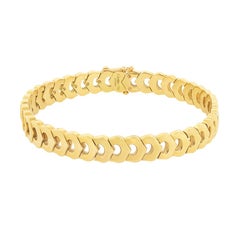 Cartier 18 Carat Gold C de Cartier Bracelet