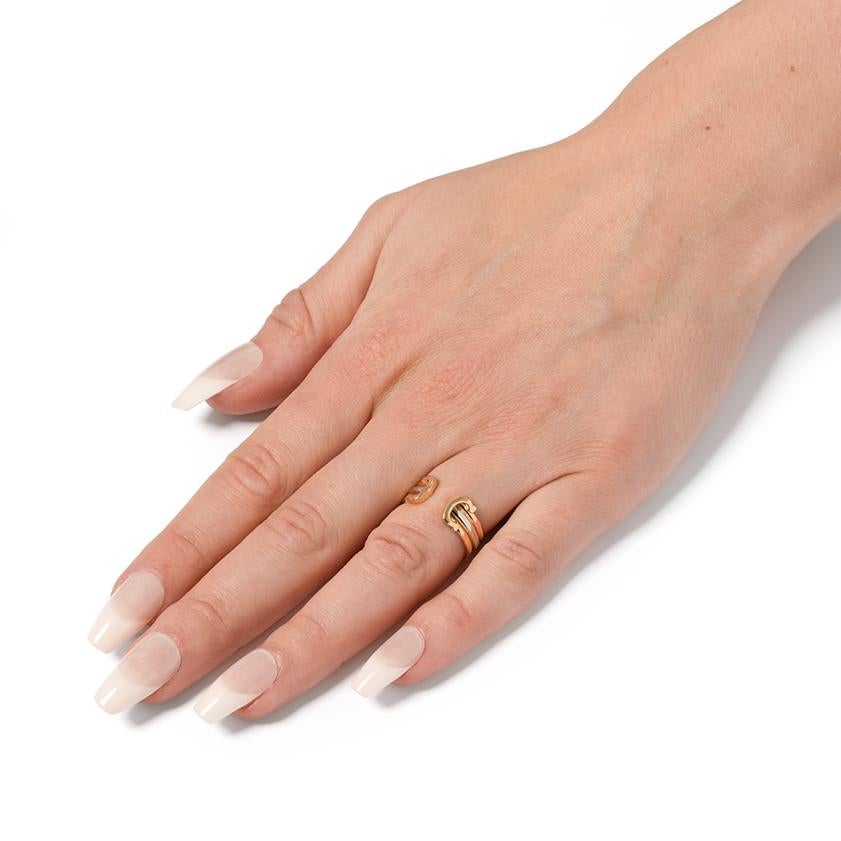 Donna Anello A.I.C. di Cartier in oro 18 ct. con marchio 1997 in vendita