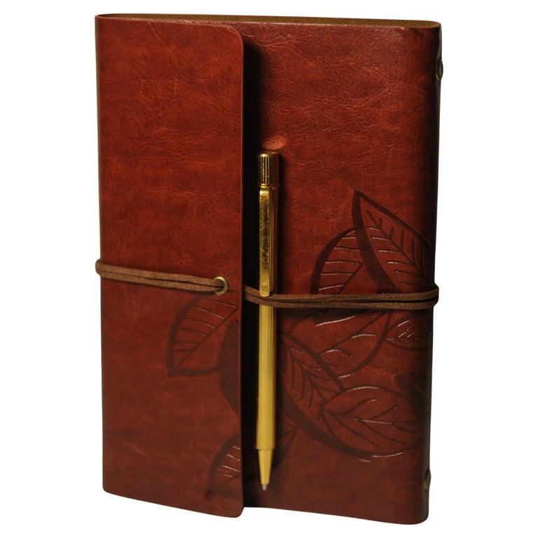 20th Century Cartier 18ct Gold Plated Ballpoint Pen in Original Cartier Box